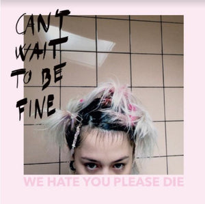 New Release: We Hate you Please Die - Can't Wait to be fine LP